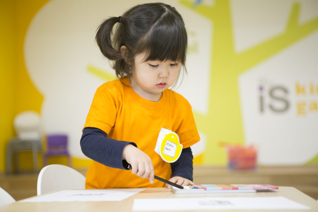 TISG Toddler student drawing