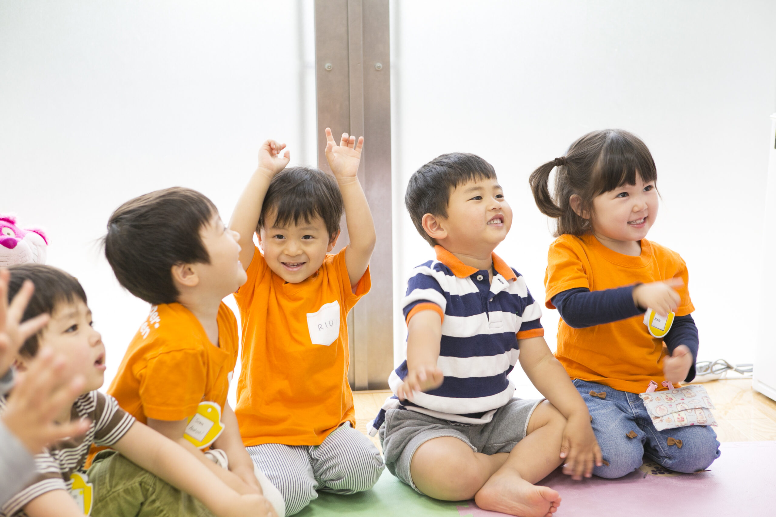 TISG KG 1 students having fun during class